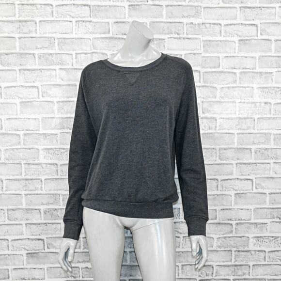 Dries Van Noten Women's French Terry Sweatshirt zipper back Grey cotton blend M - Picture 1 of 9